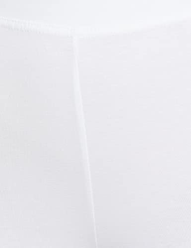 Max Women’s Regular Mid Rise Leggings (NOOSTULIP_White1_Medium) White