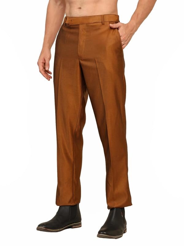 Three-Piece Suit Set for Men – Stylish Coat, Pant&Vest Combo-Perfect for Formal Events, Weddings&Business Meetings -Versatile&Premium Fabric for Comfort and Style_ Brown_38