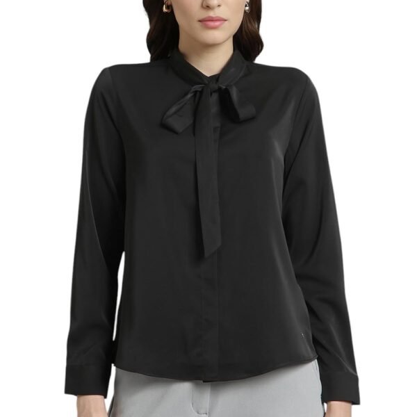 Van Heusen_Womens__Shirt_(VWSFFRGFV85167_Black_2XL)