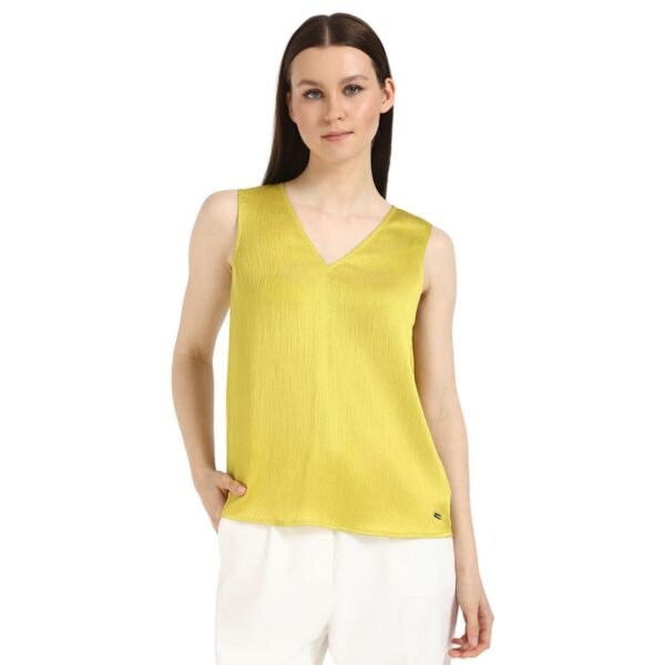 Calvin Klein Jeans Women Yellow Top