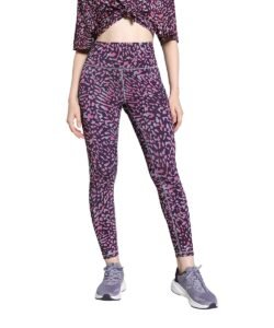 Puma Women's Fitted Leggings (525086_Midnight Plum-Skin AOP