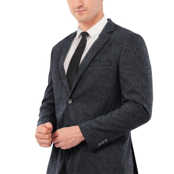 SaintX Men's Premium Formal Blazer || Stretchable Triple Blend Fabric || Slim Fit || Fully Lined || Versatile Stylish Coat for Men || Professional Jacket || All Purpose