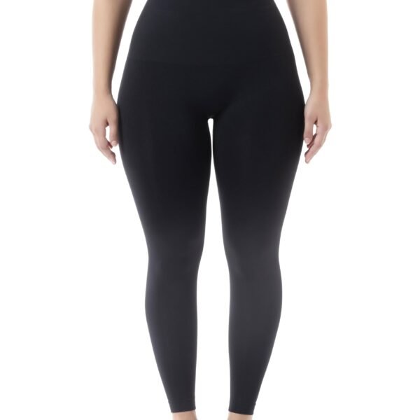 Farmacell Women's Synthetic Leggings (LEGFAMODINNFC/CONF_0220002_Black_S)