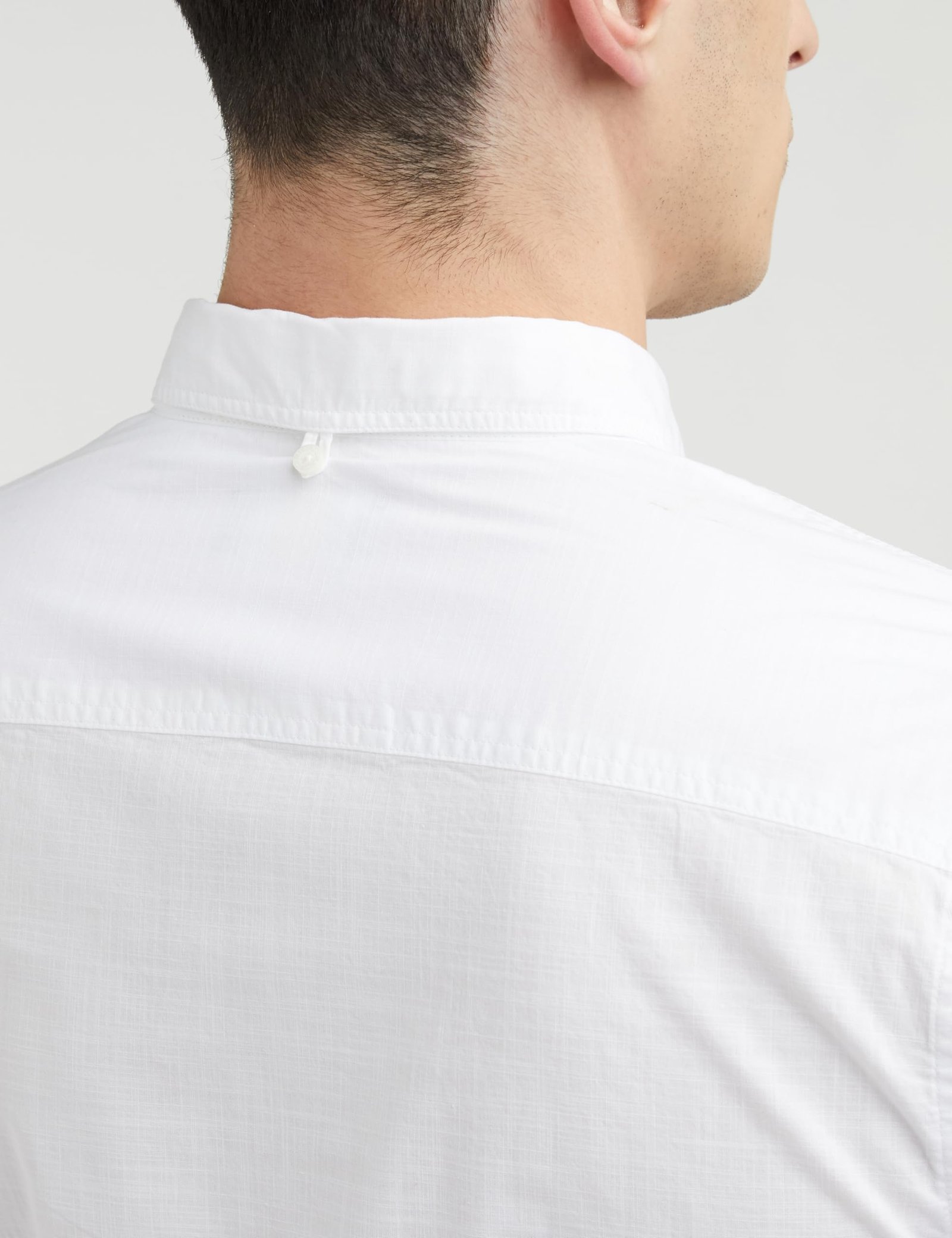 Allen Solly Men’s Solid Slim Fit Shirt (ASSFQMOBZ43301_White_38)