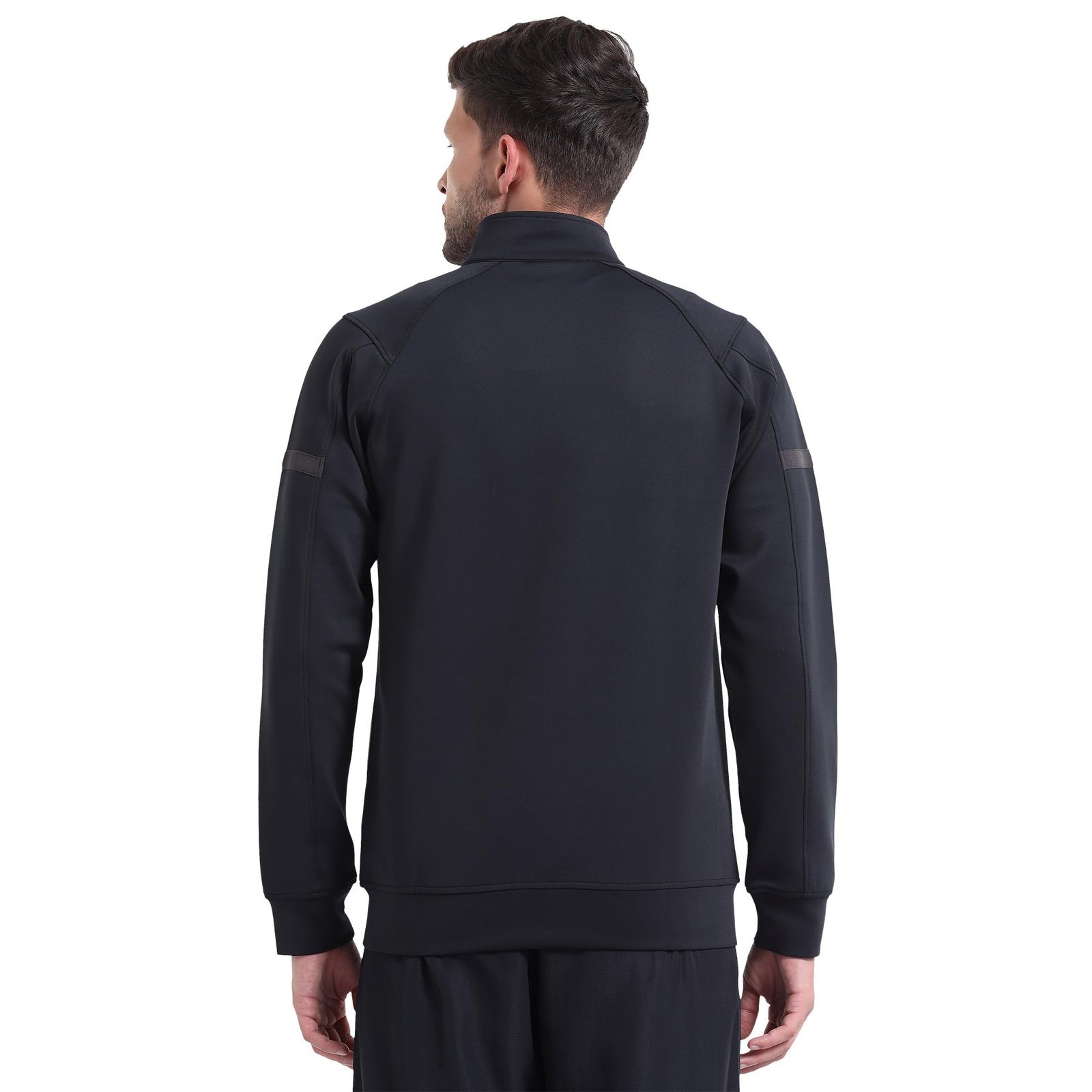 SHREY Sereno Full Zipper Men's Jacket (IN, Alpha, M, Regular, Black) - Image 6