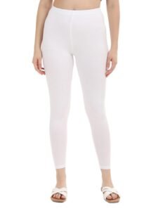 Ankle Leggings for Women White