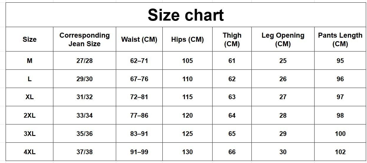 ® Men Loose Straight Cargo Pants Casual Sports Wear | Black -4XL