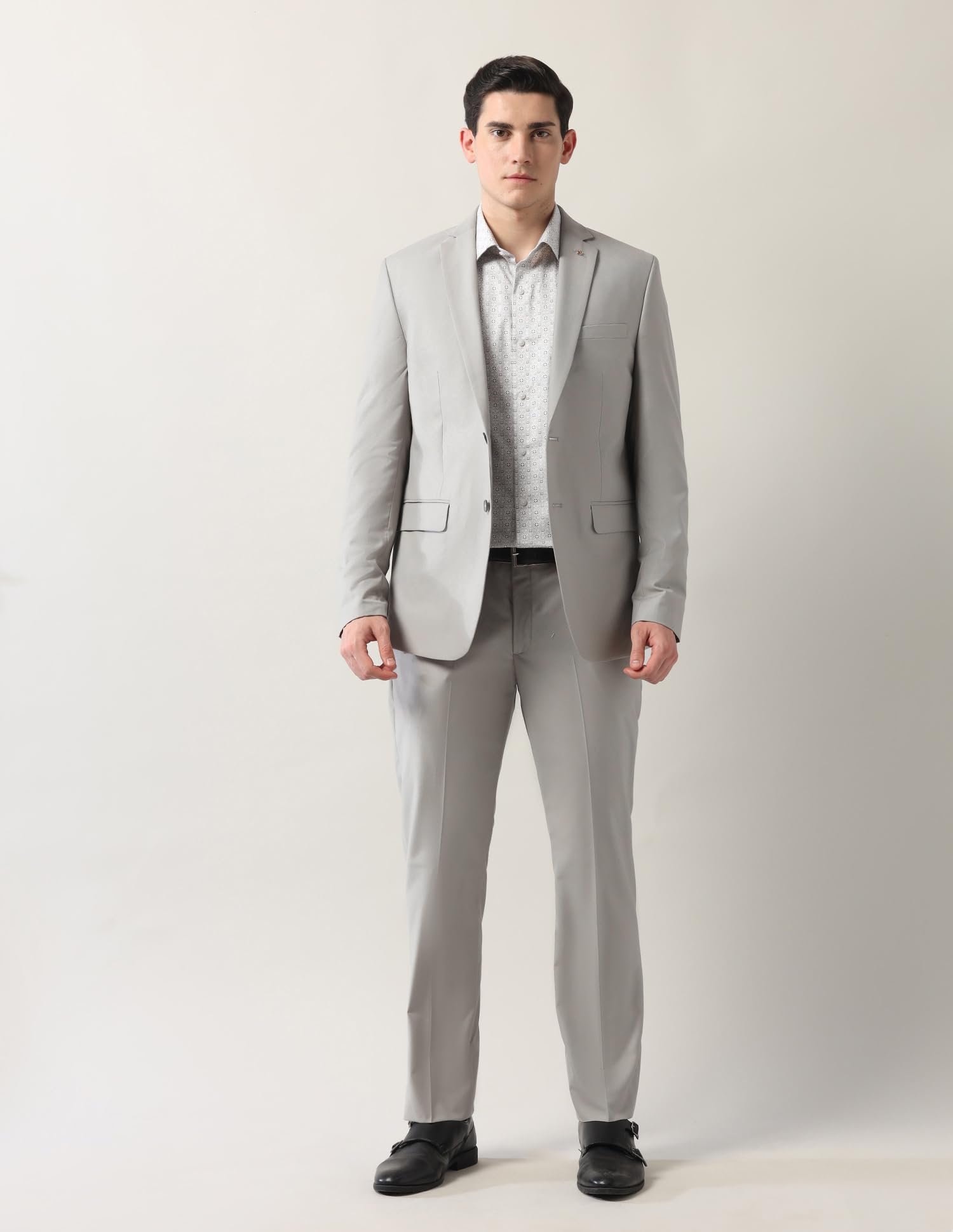 Men’s Tailored Fit Two Piece Suit_ARAJSU5537_42 Navy