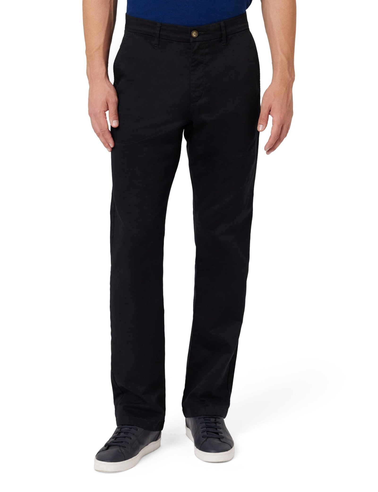 . Men's Regular Casual Pants (USTRO0638S_Black