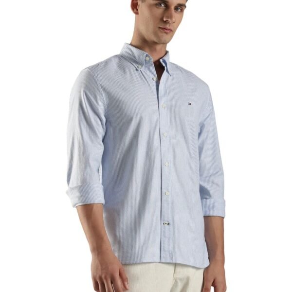 Striped Regular Fit Cotton Shirt