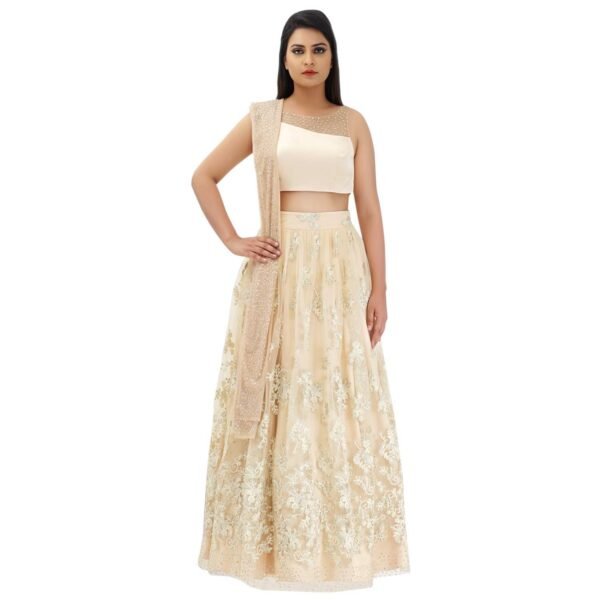 Peach Lehenga Set