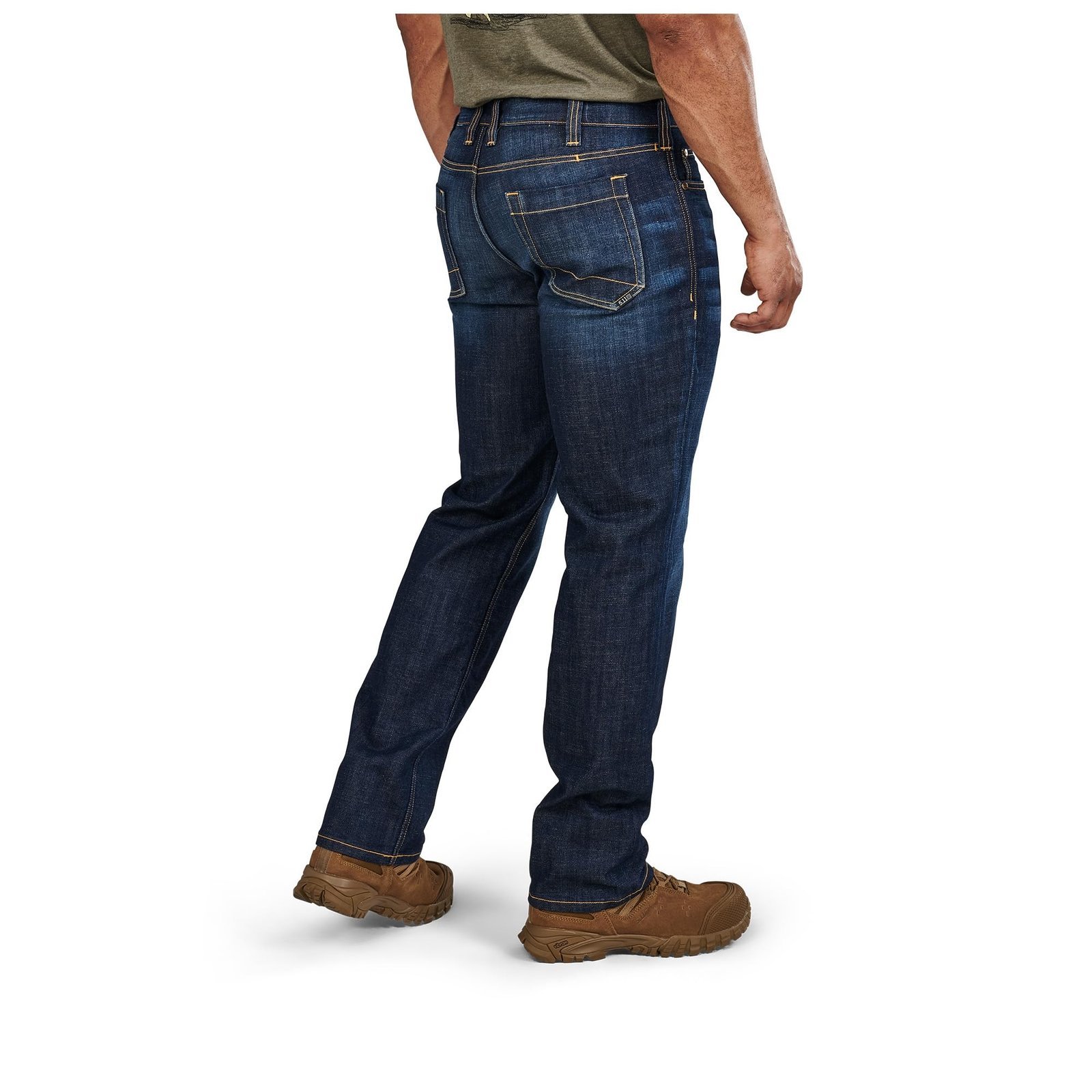 Tactical Mens Defender-Flex Regular Fit Jean Professional Pants, Denim - Image 6