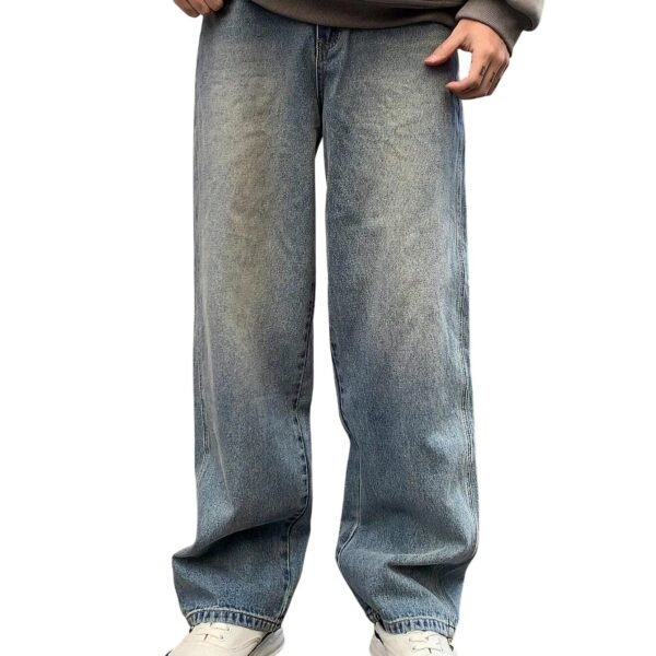 Men's Jeans Regular Fit Denim Pants for Men | Casual Slim Fit Jeans for Mens | Cotton Denim Pant | Comfortable Classic Design with Stylish Look Mide Rise (1704_BL) Blue