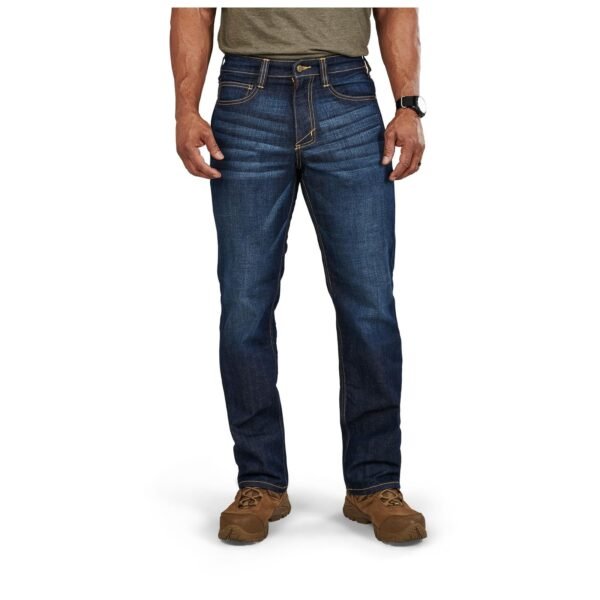 Tactical Mens Defender-Flex Regular Fit Jean Professional Pants, Denim