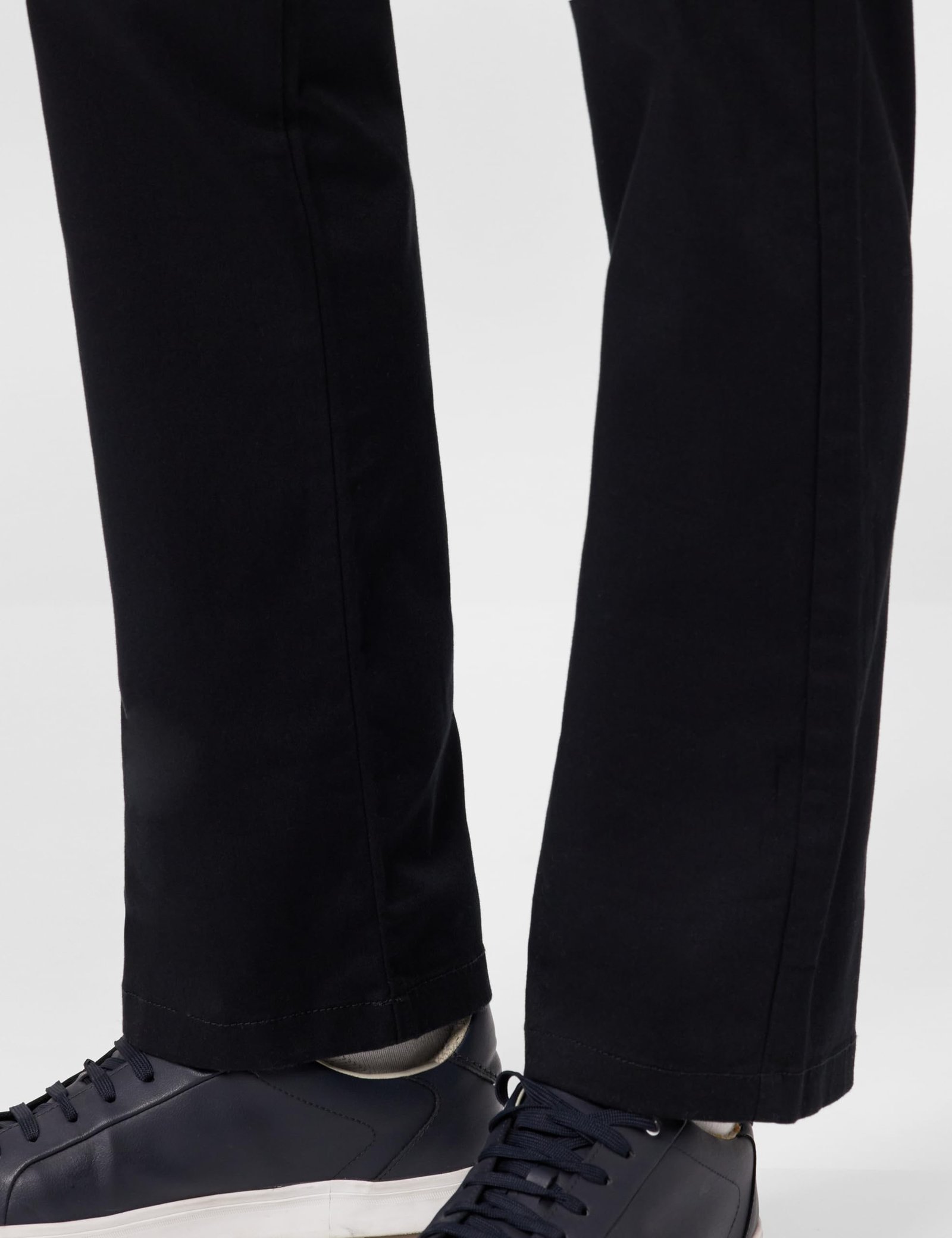 . Men's Regular Casual Pants (USTRO0638S_Black - Image 5