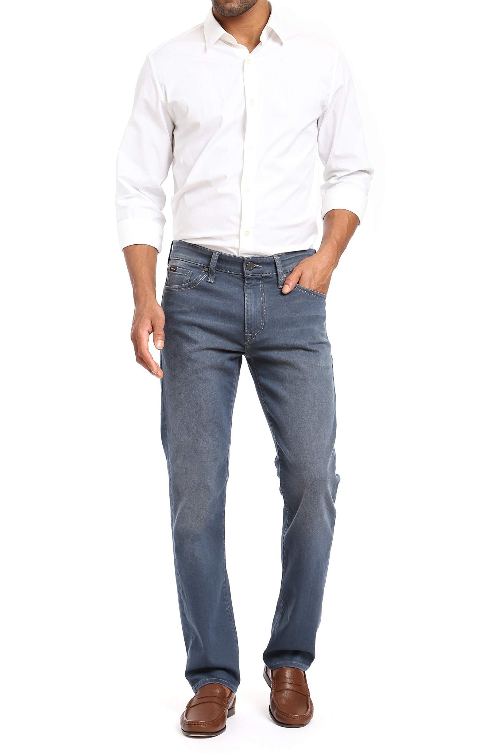 Men's Courage Straight Pants, Petrol Night, 40W x 34L